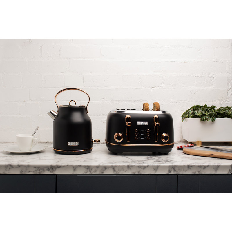 HADEN Heritage 4Slice Wide Slot Toaster & Reviews Wayfair